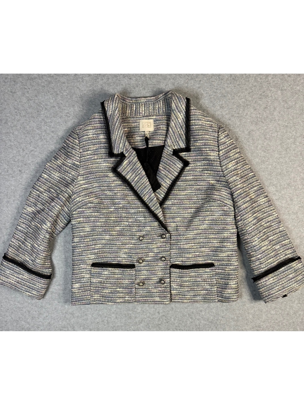 Anthropologie Coquille Today’s Special Tweed Blazer Size 8